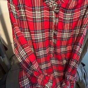 Crown & Ivy Multicolor Plaid Shirt